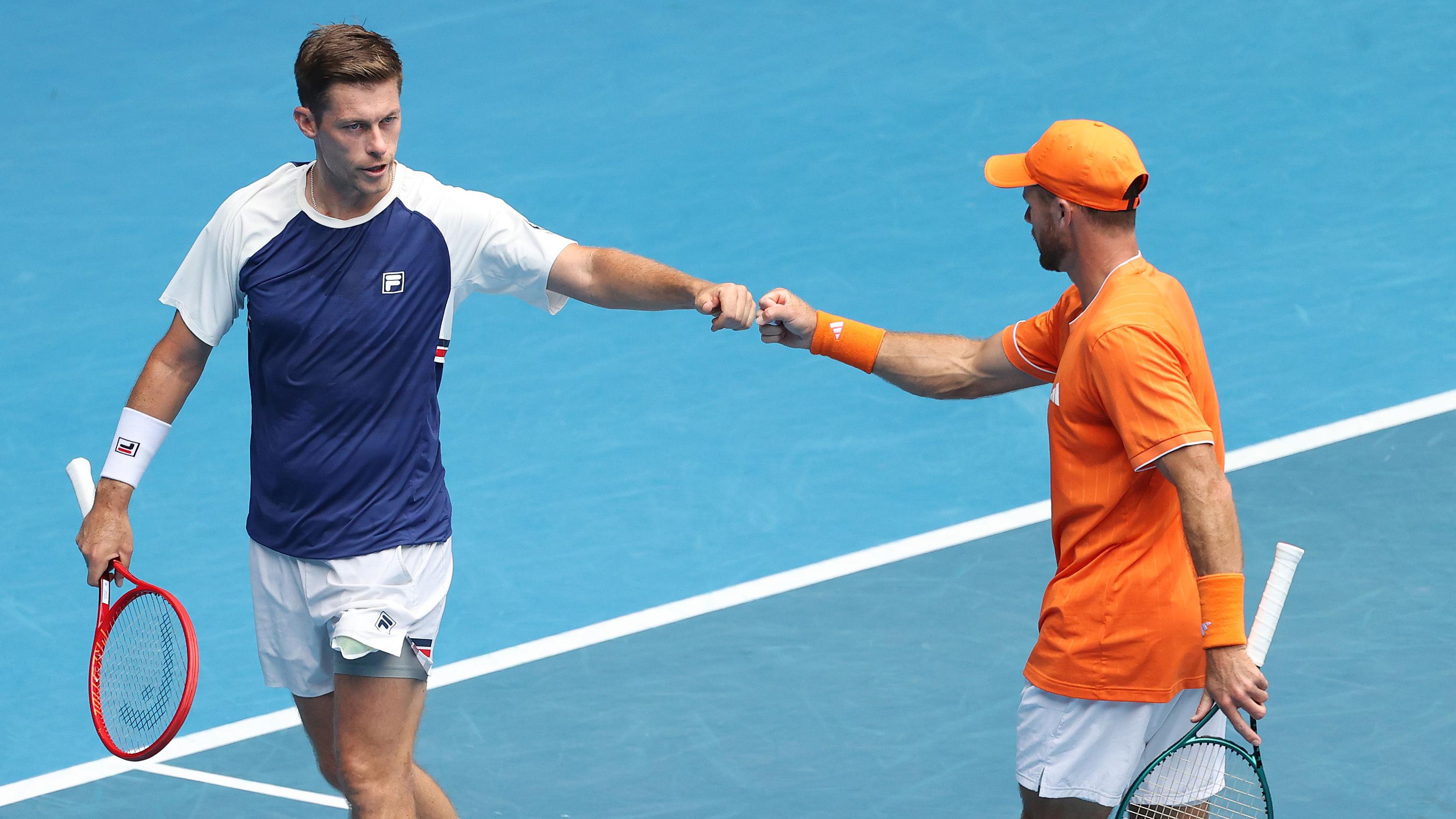 Australian Open 2026 results: Neal Skupski & Christian Harrison