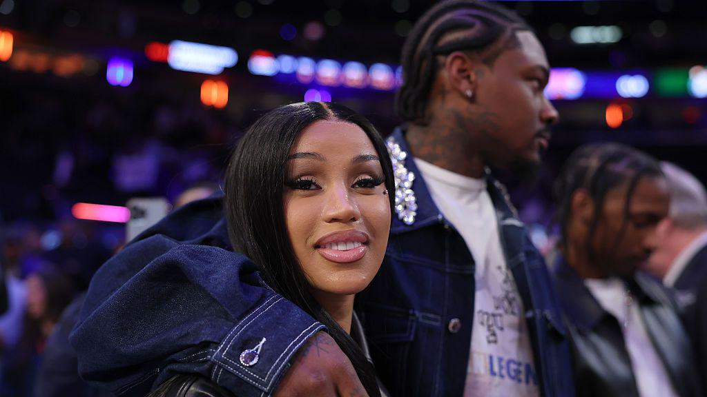 Cardi B welcomes fourth child - BBC News