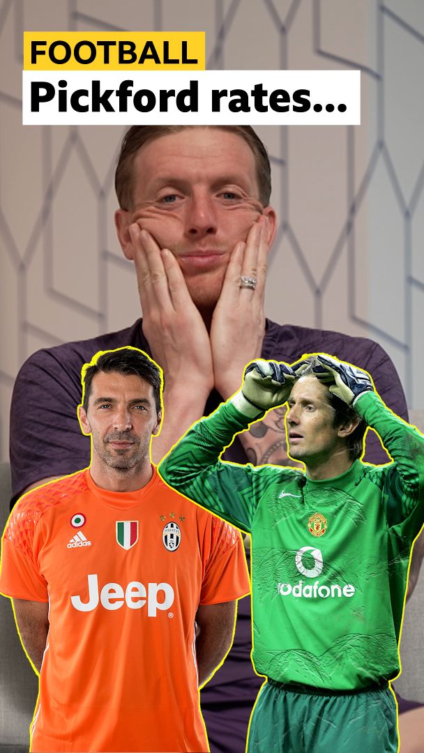 Who's Pickford's favourite goalkeeper?