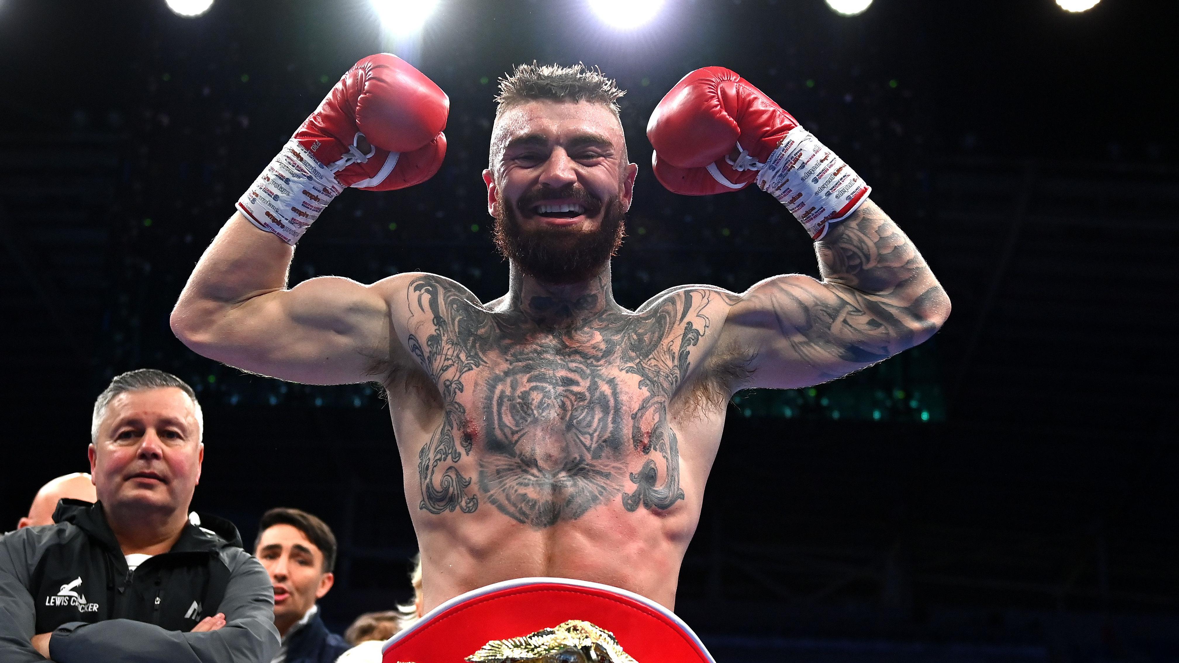 Lewis Crocker: 'You witnessed a kid who changed his life tonight' - Belfast fighter on world title win - BBC Sport