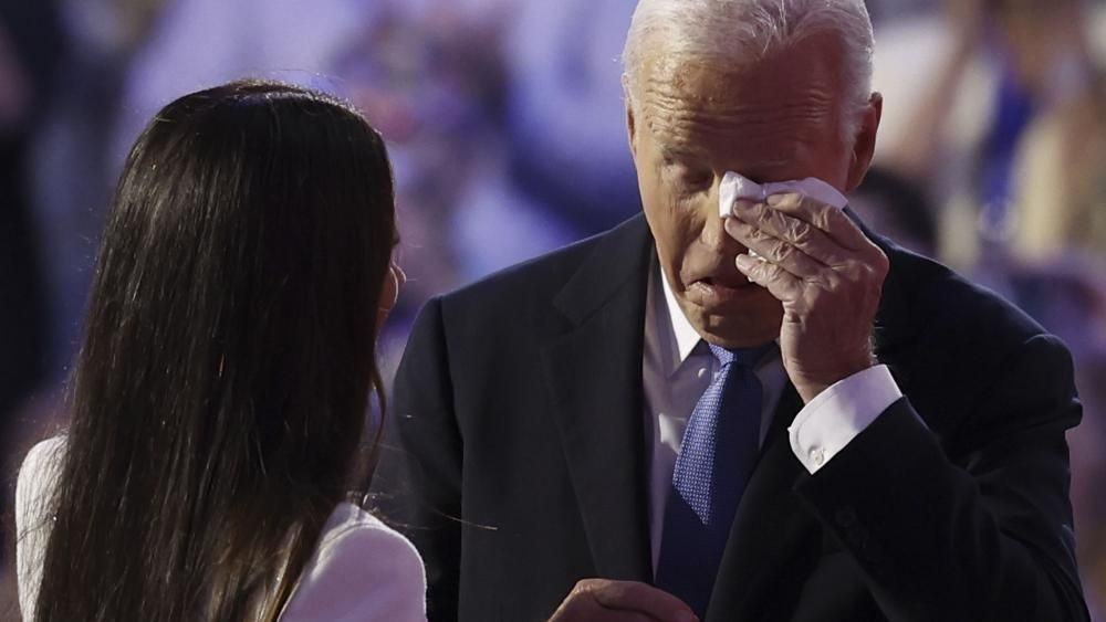Joe Biden eyes legacy in emotional farewell at Democratic convention