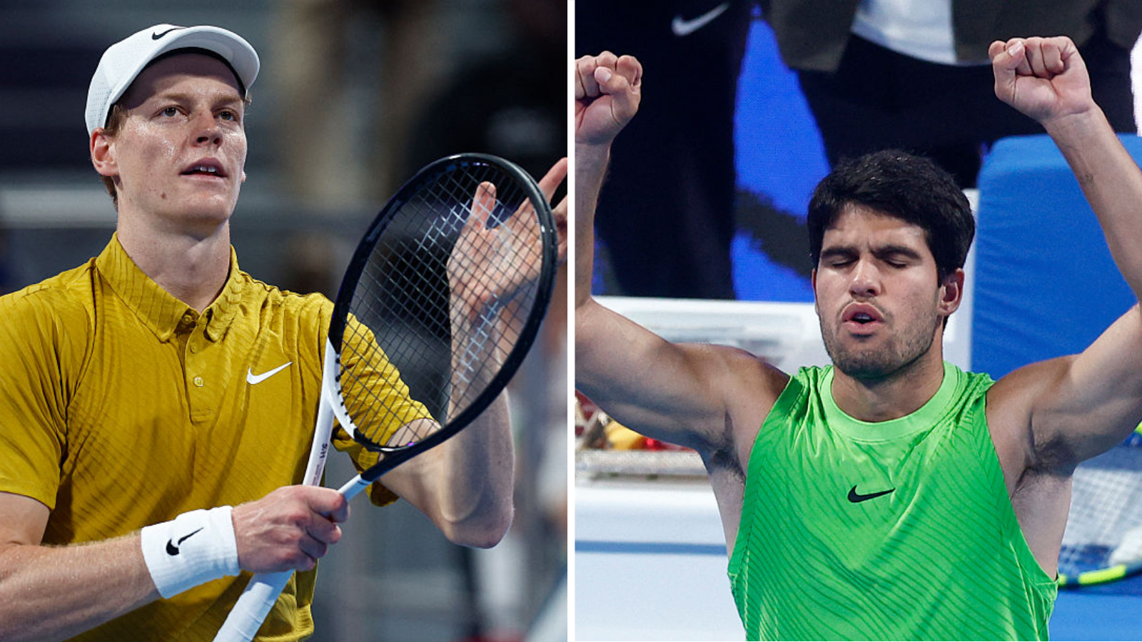 Qatar Open: Jannik Sinner and Carlos Alcaraz progress to quarter-finals - BBC Sport
