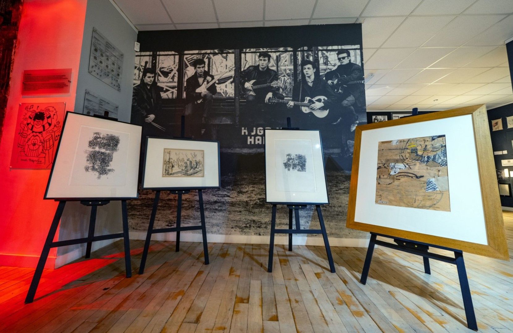Unseen artworks by original Beatle go on display in Liverpool