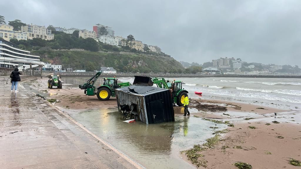 Storm Babet Torquay bar owner loses everything