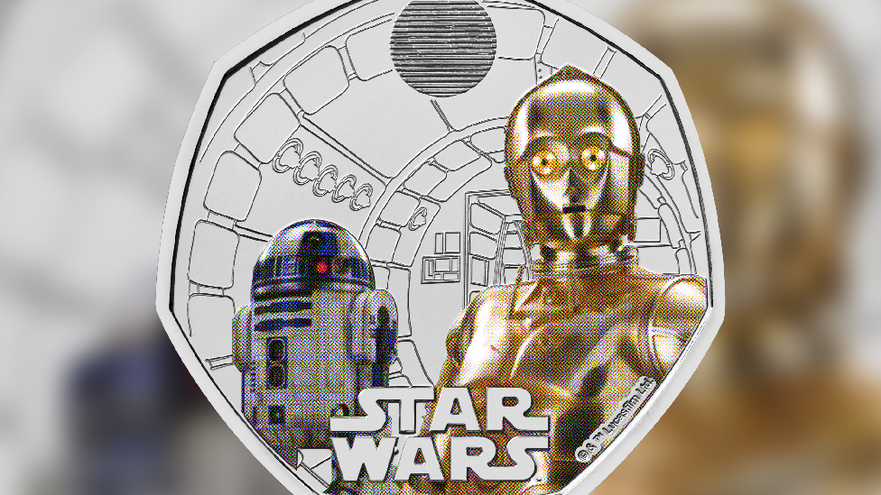 Star wars best sale coin set