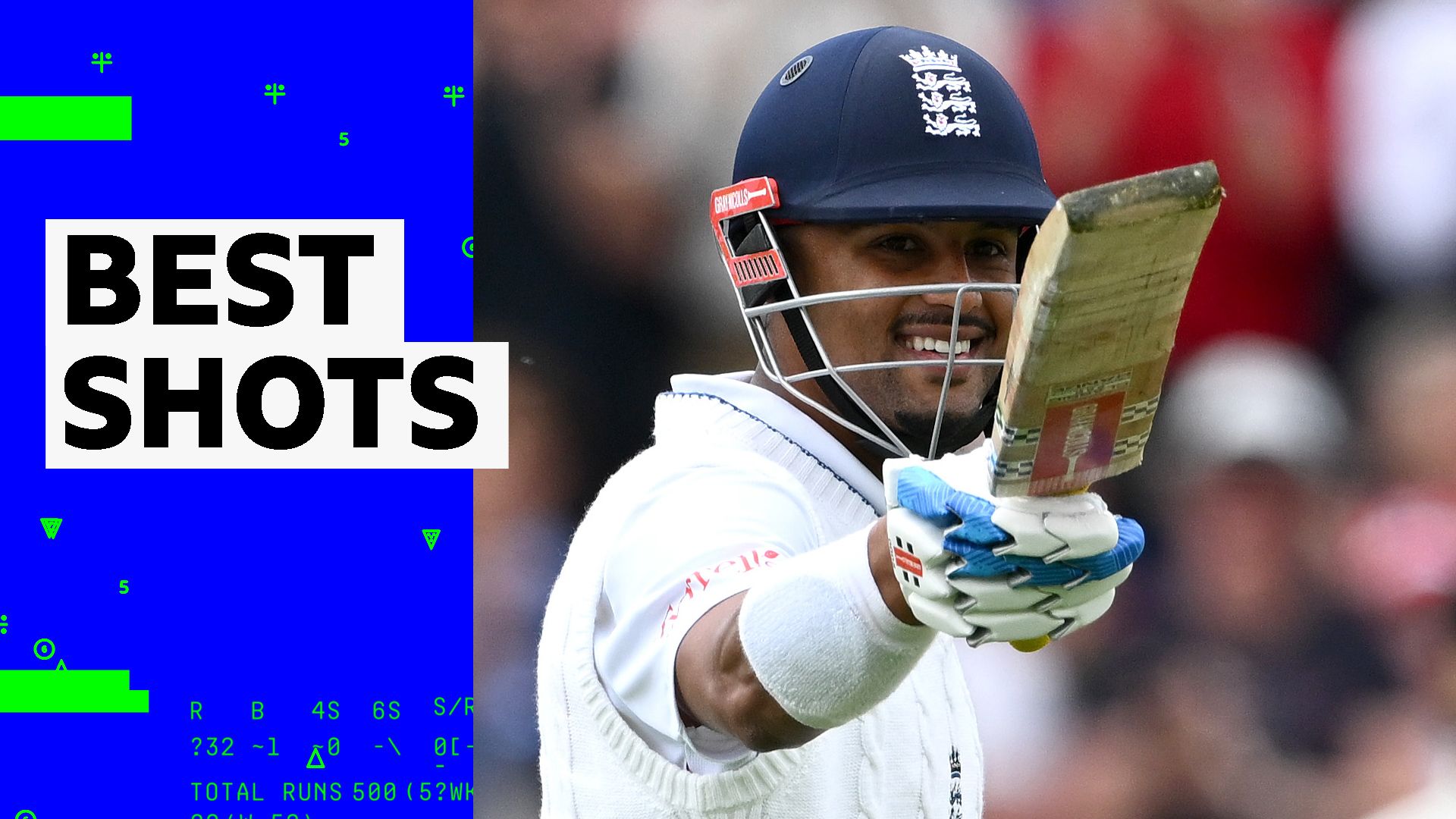 Gay reaches a half-century for England