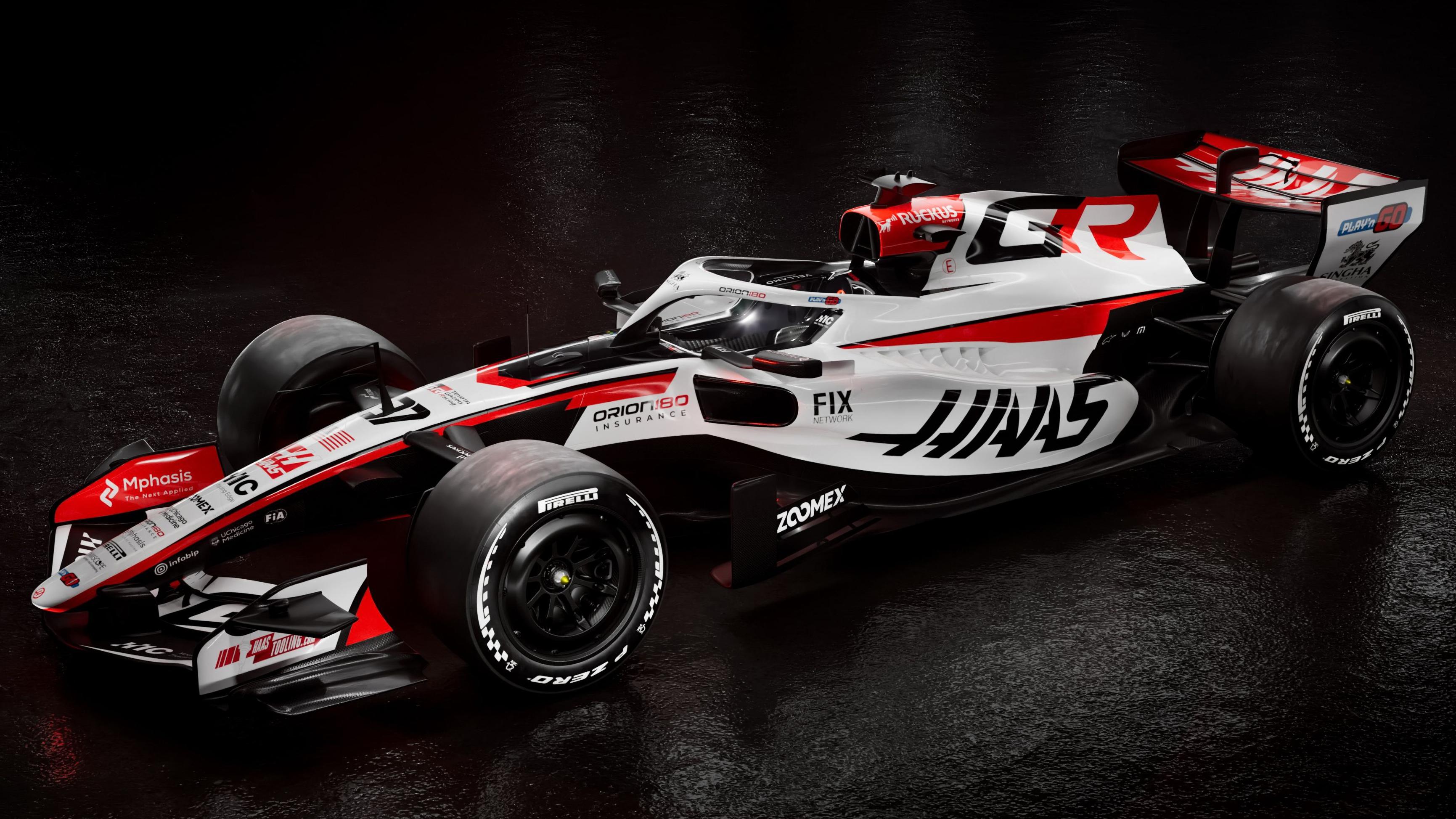 Haas first F1 team to reveal images of 2026 car - BBC Sport