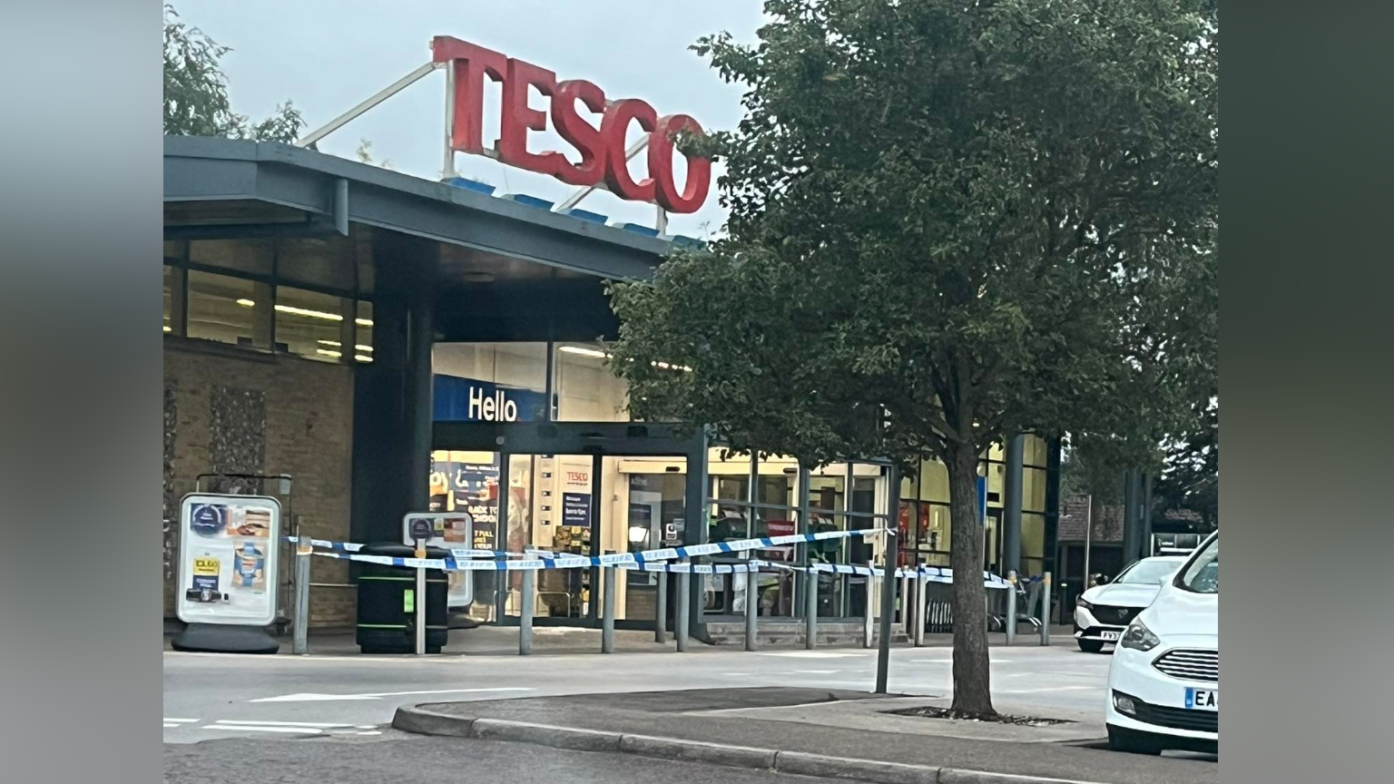 tesco express cigarettes Brandon Tesco cordoned off after aggravated burglary