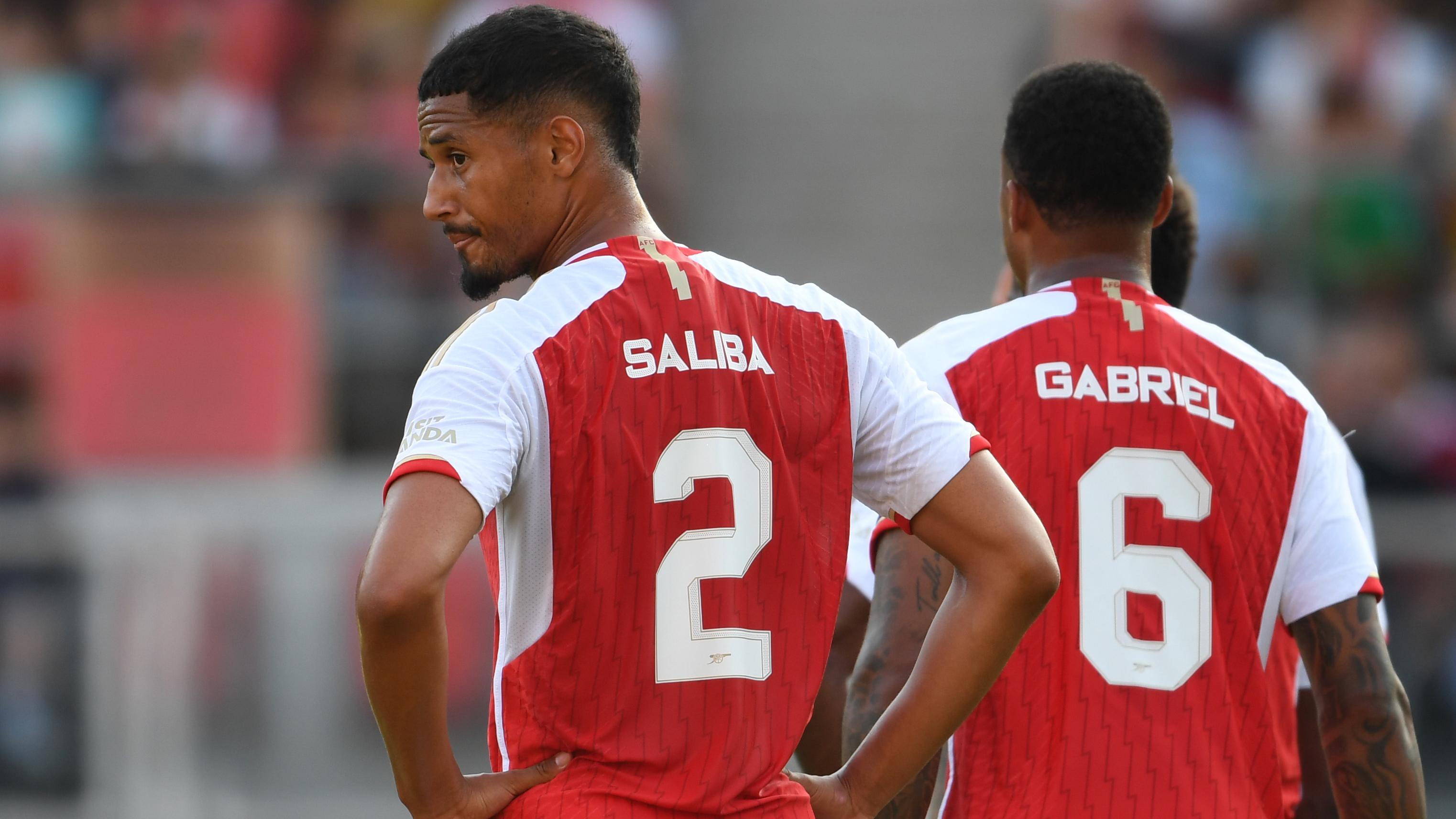 アーセナル SALIBA 2番 シャツ William Saliba has renewed and will now wear nr 2 ❤️ #afc