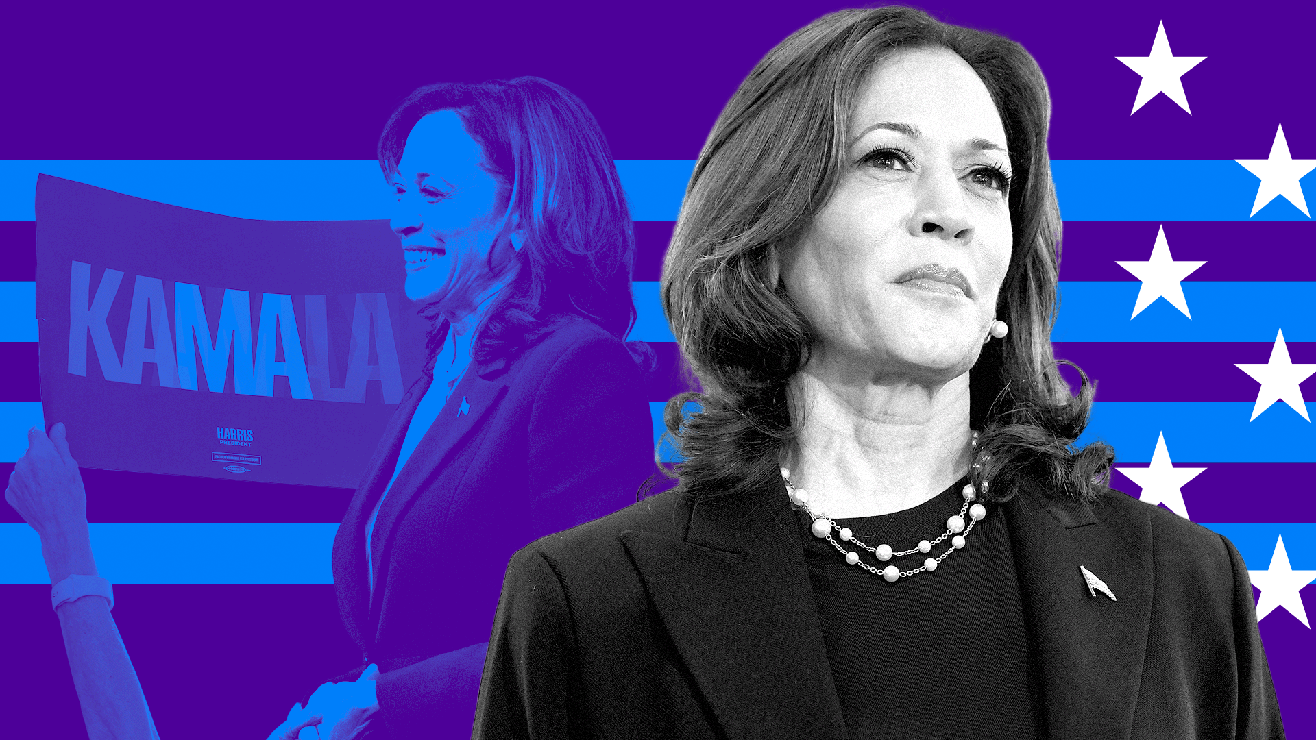 After years of doubt, Kamala Harris becomes Democrats' leader