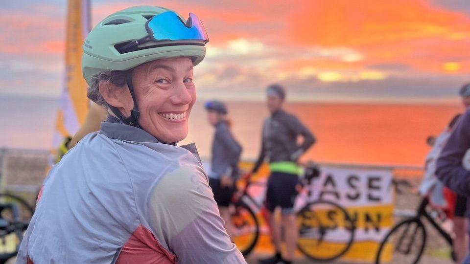 Malvern champion cyclist completes charity ride in memory of dad Malvern champion cyclist completes charity ride in memory of dad