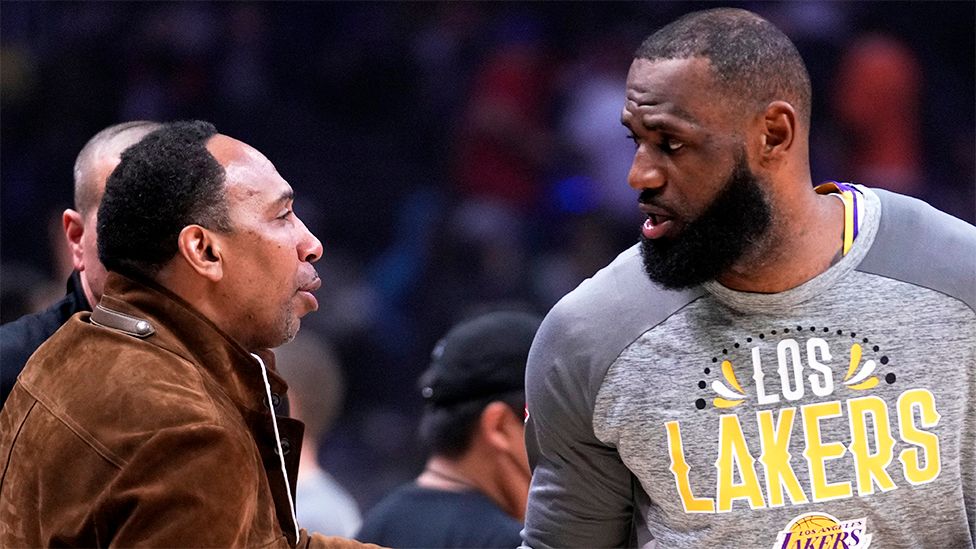 LeBron James and Stephen A. Smith: What's the beef about? - BBC News
