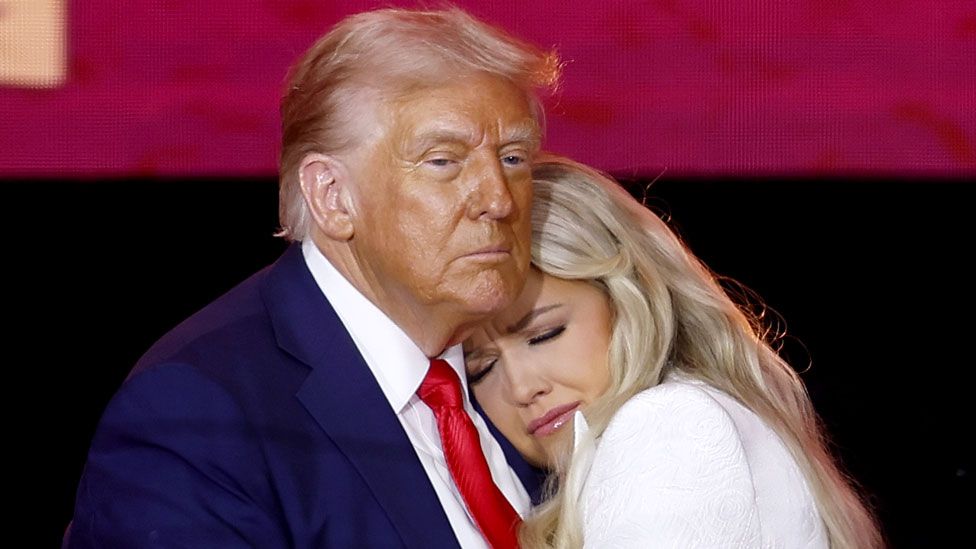 Trump hails Charlie Kirk as martyr to thousands at memorial service