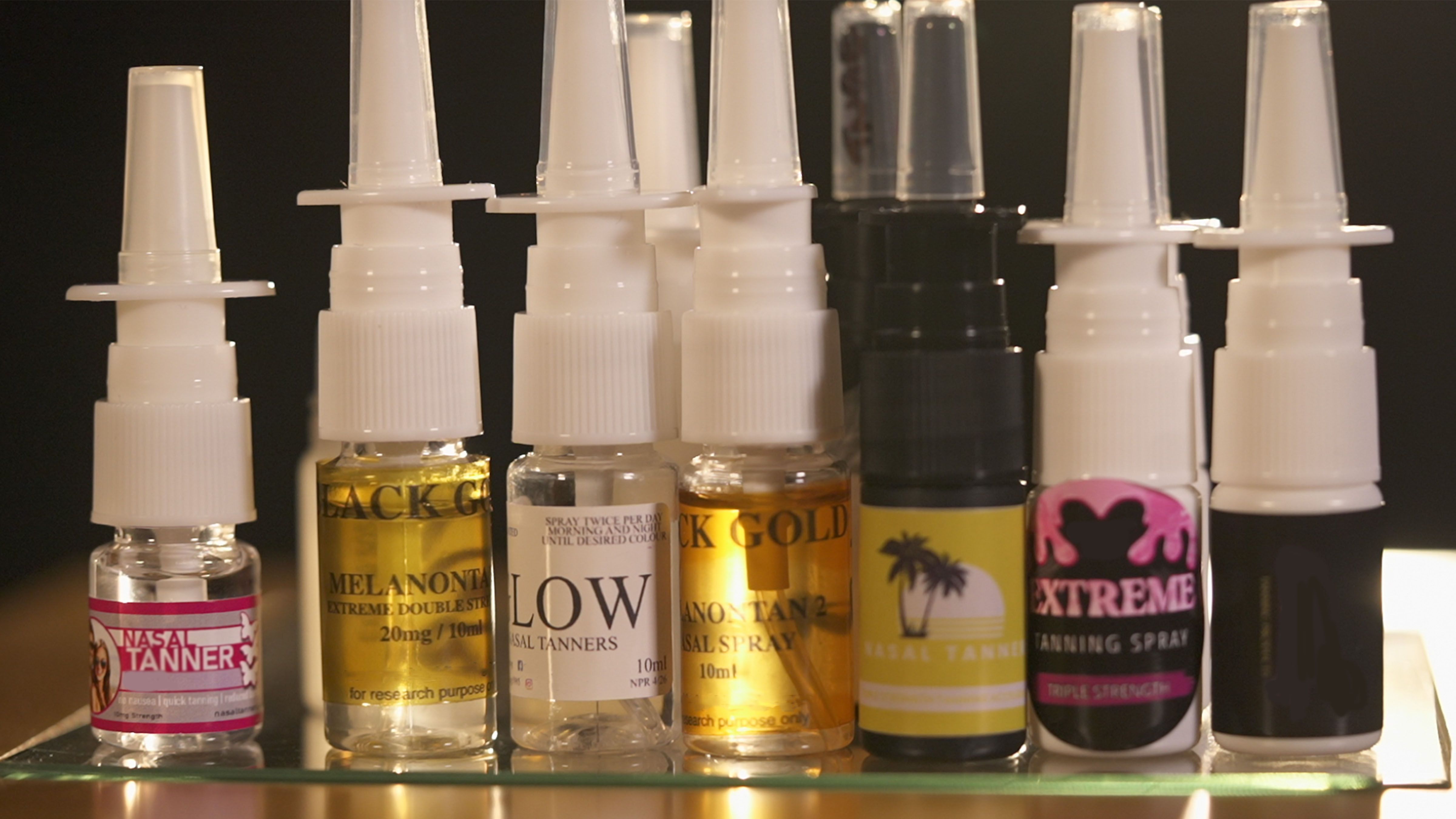 Nasal tanning sprays warning issued by Trading Standards