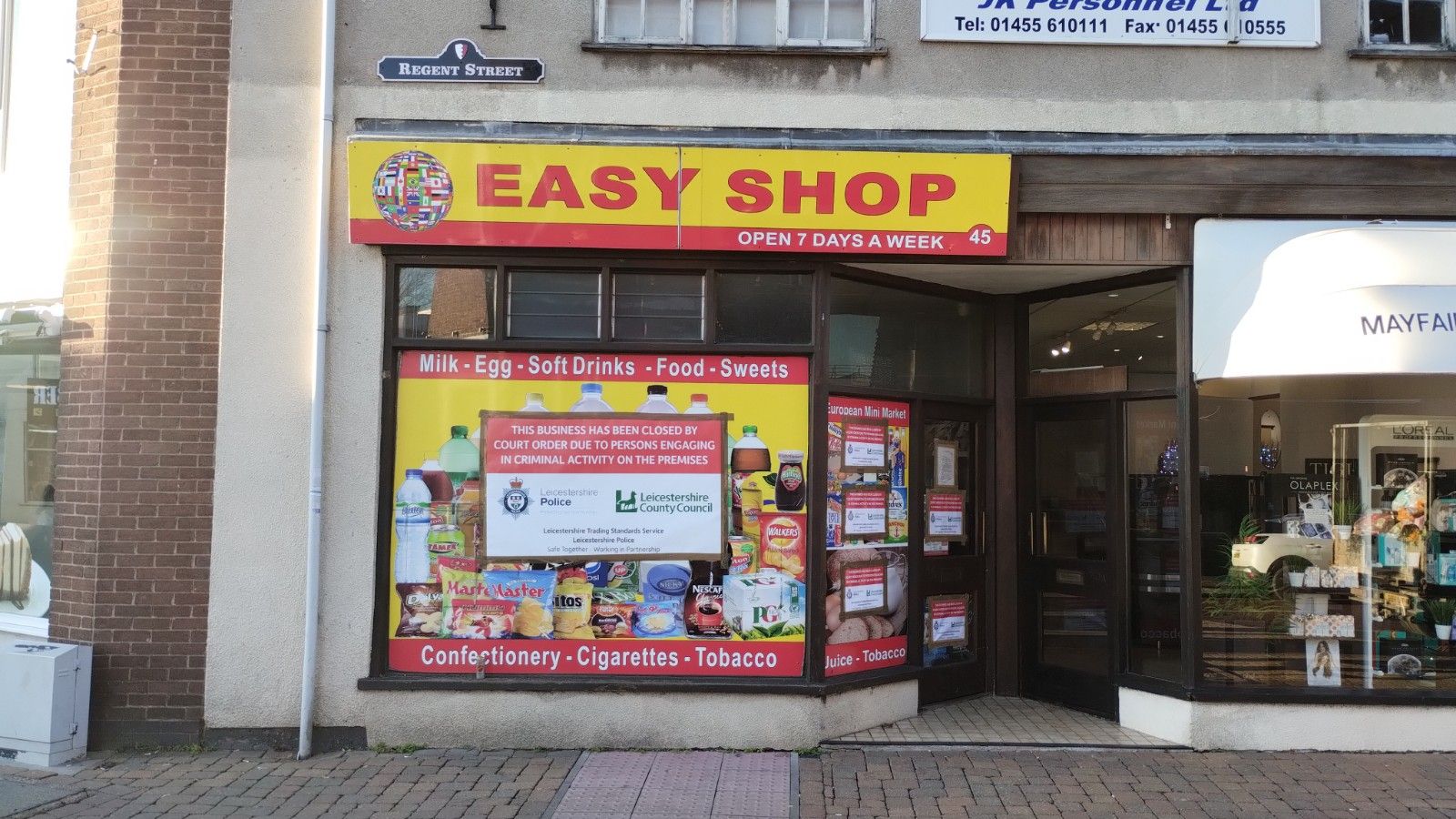 Hinckley: Town shop closed for selling illegal cigarettes - BBC News