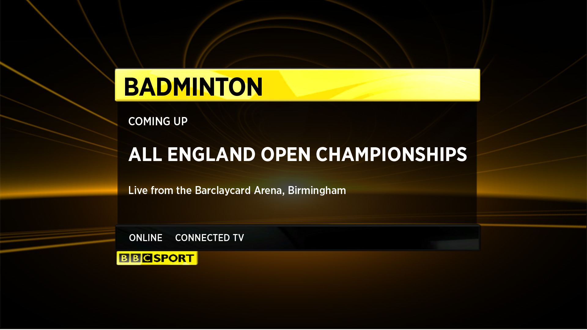 bbc all england badminton live