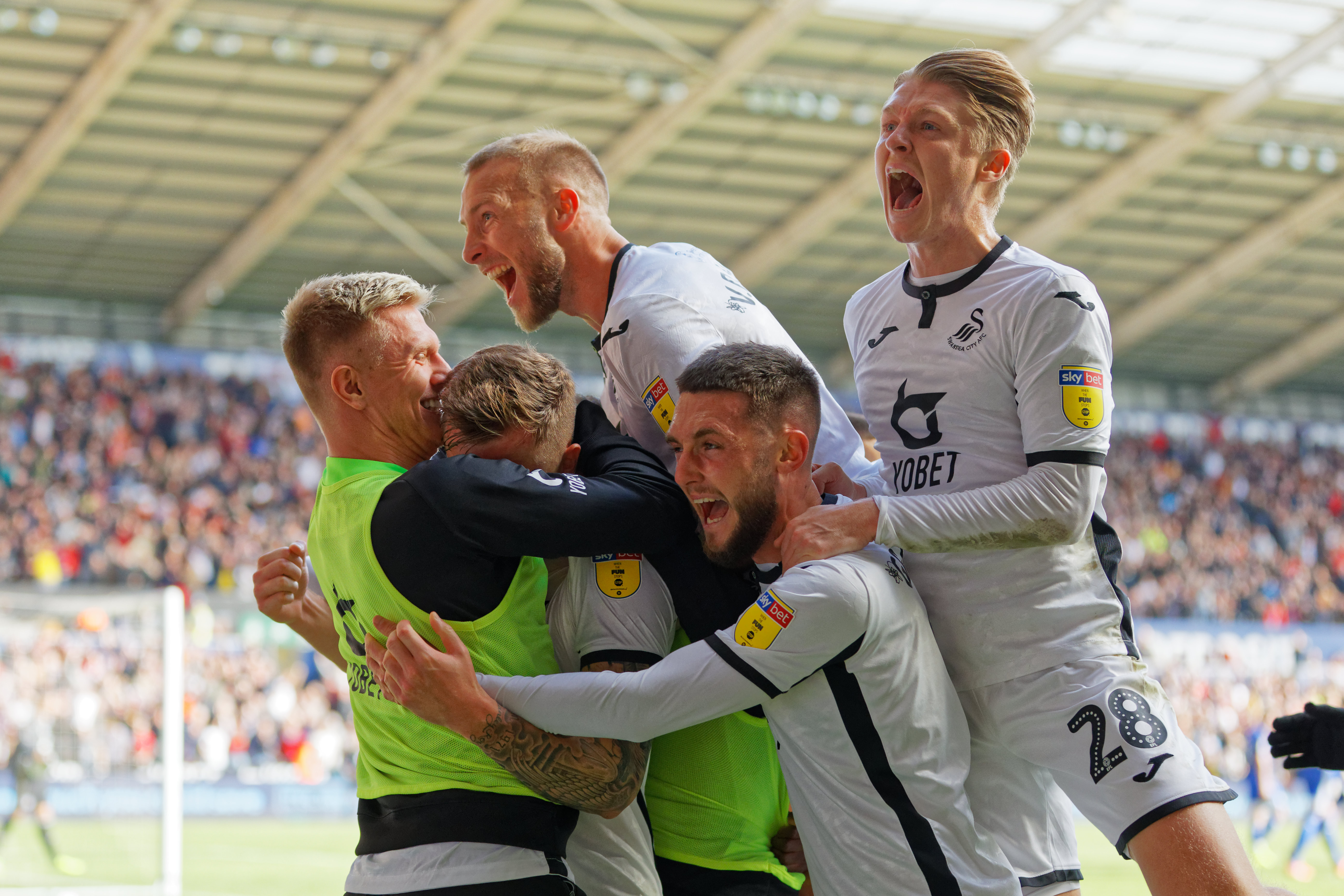 Swansea City 1-0 Millwall: George Byers scores Welsh side's winner - BBC  Sport