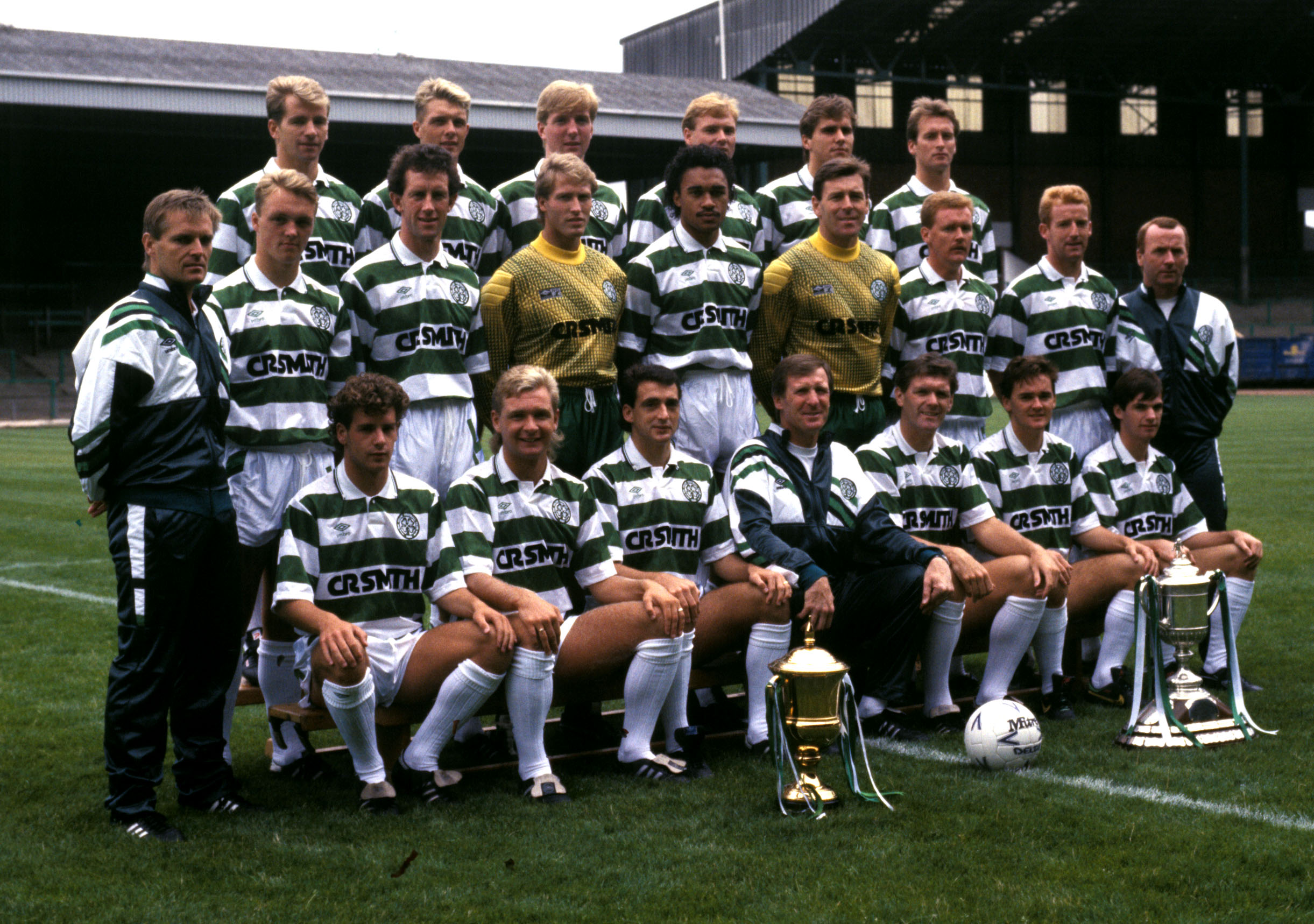 Celtic Lisbon Lions 1967 Billy McNeill Walk Poster