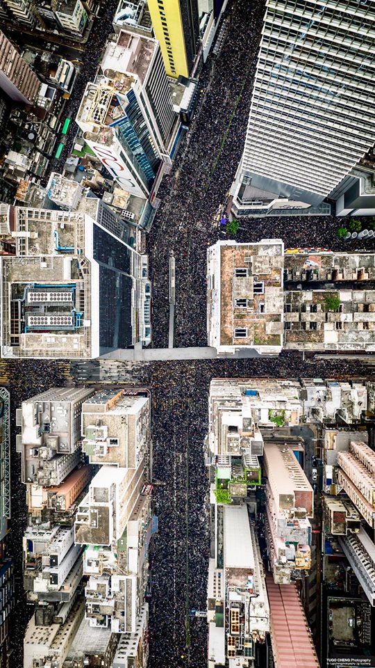 香港逃犯条例游行 民阵称近0万人参与 再次破纪录 c 中文网