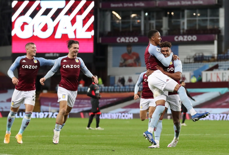 Aston Villa 7-2 Liverpool: Ollie Watkins hat-trick as champions stunned -  BBC Sport