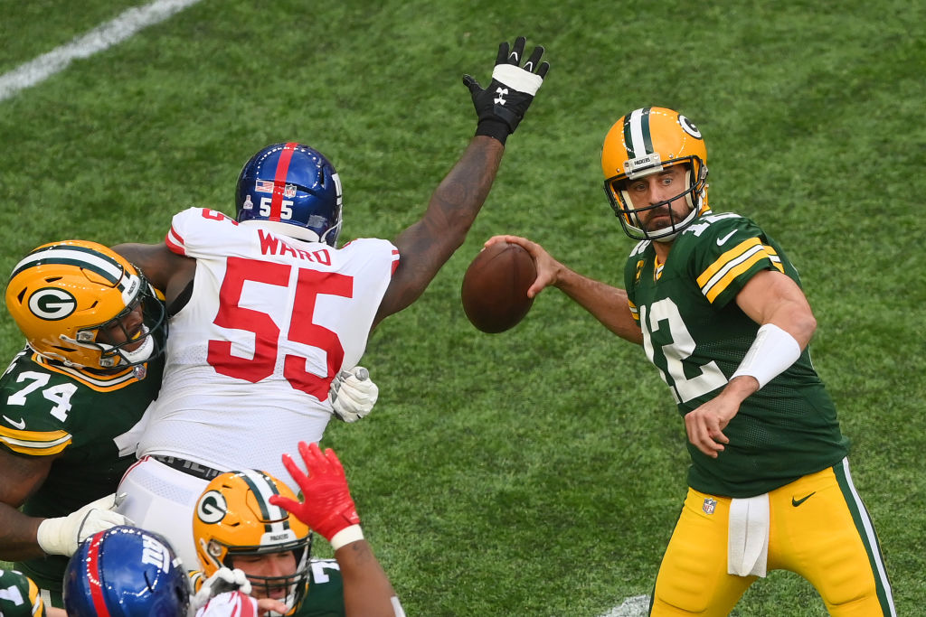 NFL LIVE: Green Bay Packers v New York Giants live text and score