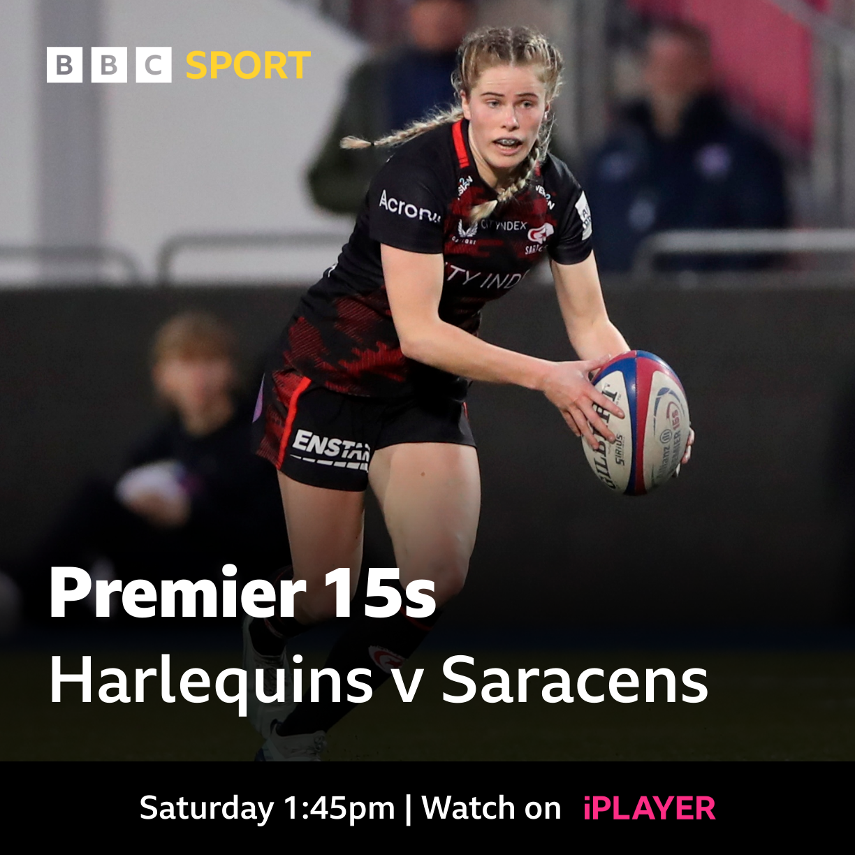 Premier 15s Watch Premier 15s coverage on BBC iPlayer Harlequins v Saracens and listen to Exeter v Worcester
