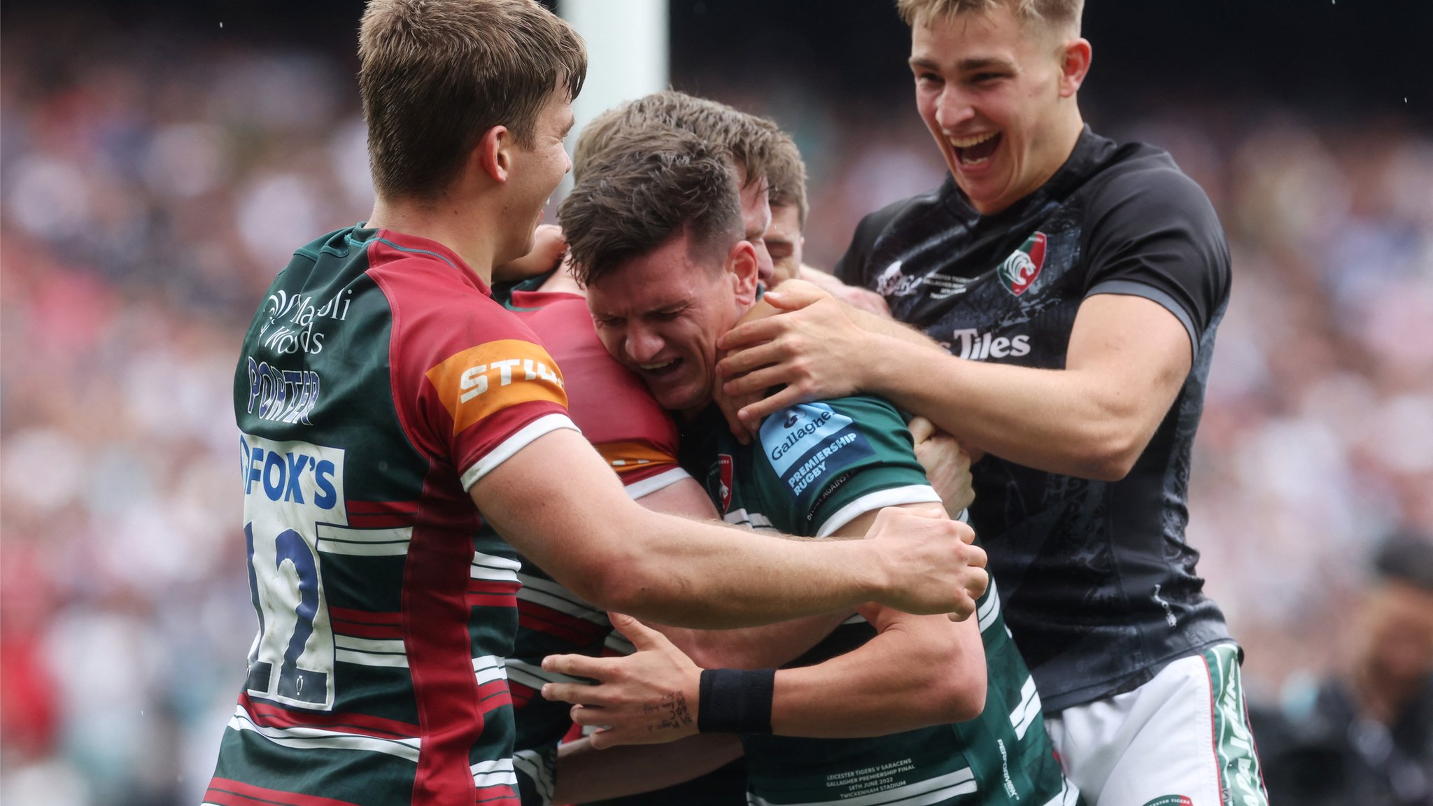 Premiership final Relive Leicesters dramatic win over Saracens - Live