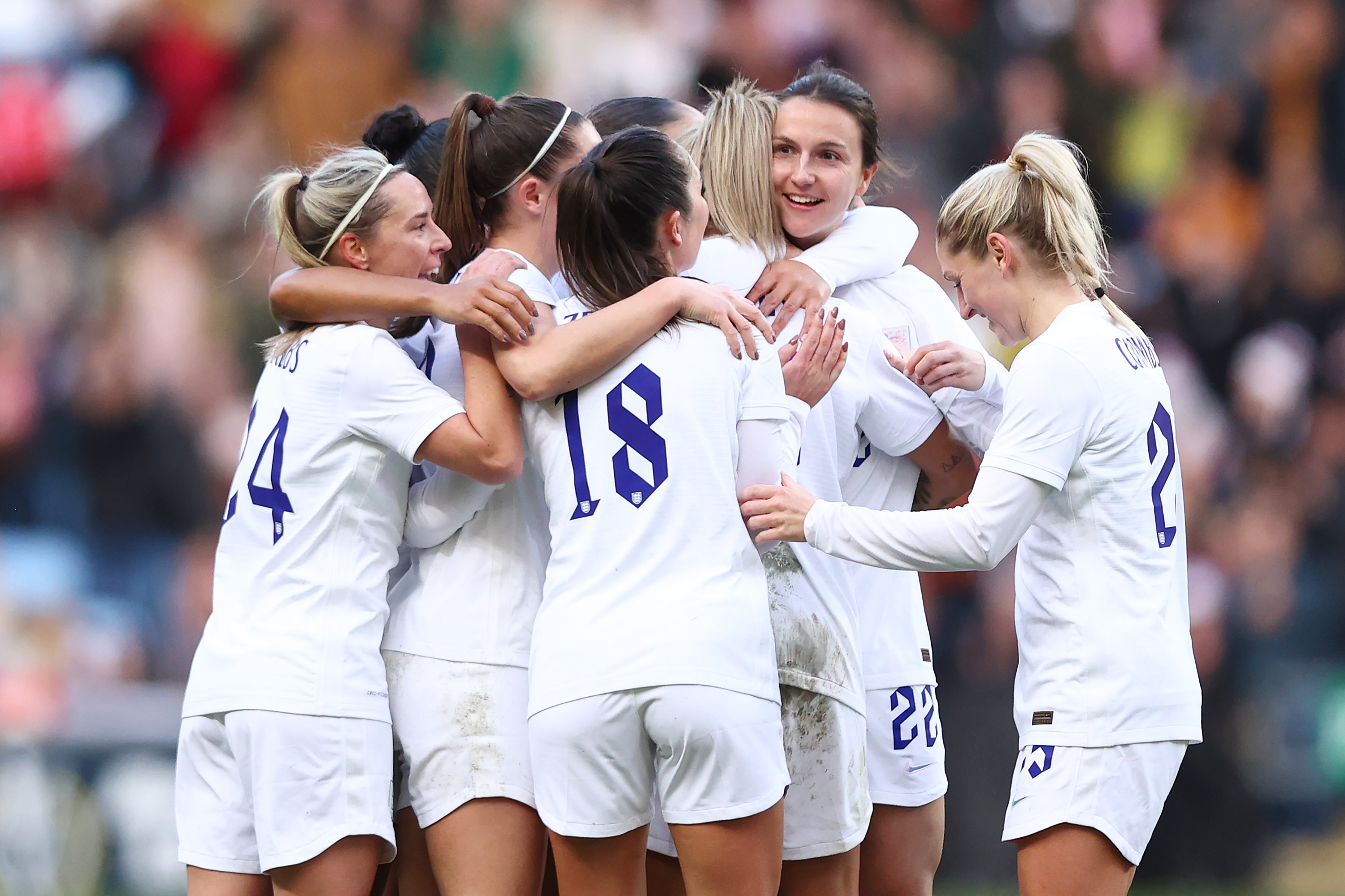 England Women 2-1 Italy Women: Rachel Daly double sees much-changed  Lionesses to successive Arnold Clark Cup wins, Football News