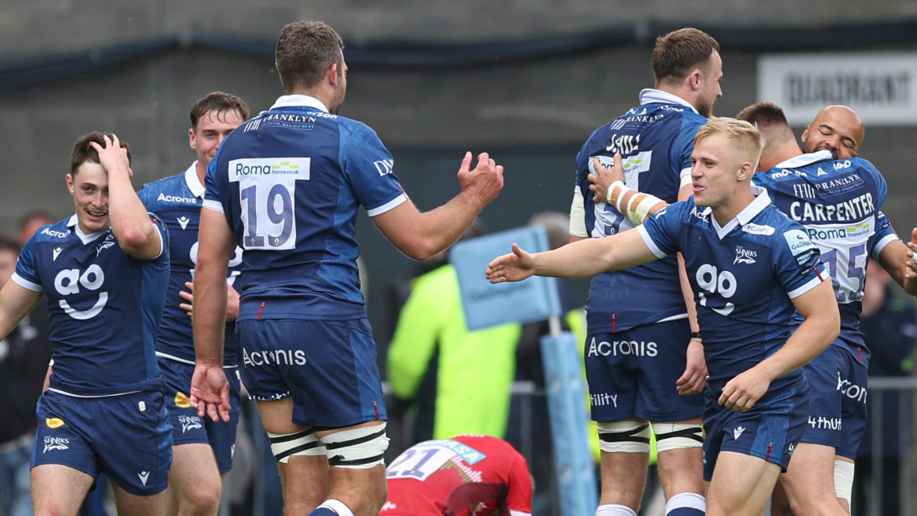 Sale Sharks v Leicester Tigers, Manchester, UK - 14 May 2023 Dan Cole of Leicester  Tigers during