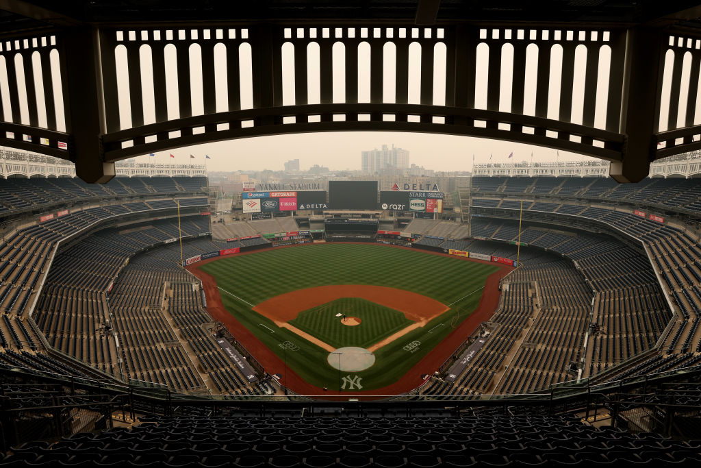 Yankees game postponed due to wildfire smoke